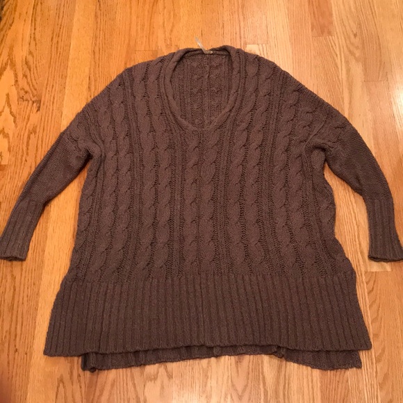 Free People Sweaters - NWT FREEPEOPLE Cableknit Sweater 100% Cotton